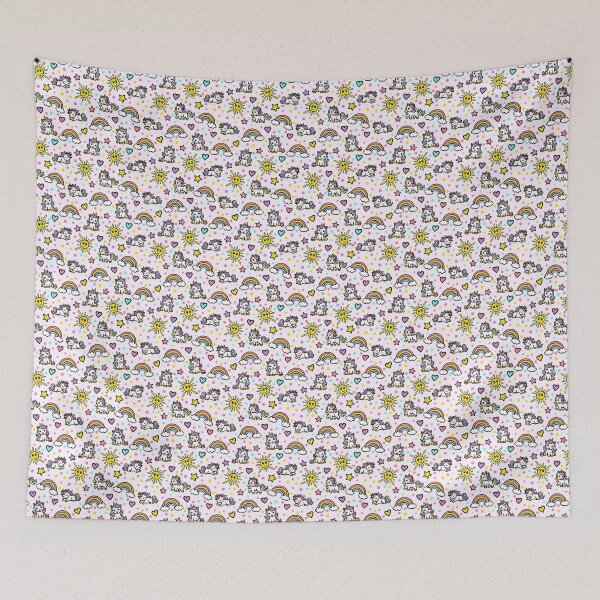 Item preview, Unicorn Rainbow Pattern designed and sold by CI Creative Design LLC.