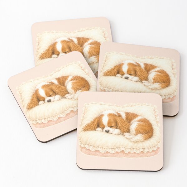 Item preview, Sleepy Cavalier Vol.6 | Face Down Nap Blenheim Cavalier King Charles Spaniel designed and sold by SakuraWaStyle.