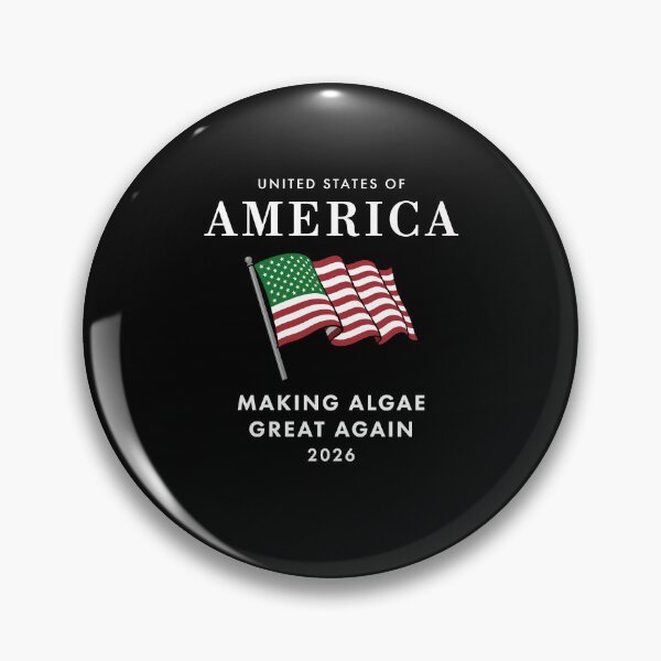Item preview, Making Algae Great Again 2026 Funny Political American Flag designed and sold by kienoy.
