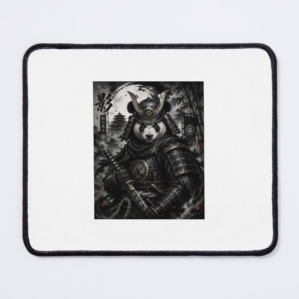 Item preview, Shadow Panda Samurai Warrior Art designed and sold by Rogue Heart Collective™.
