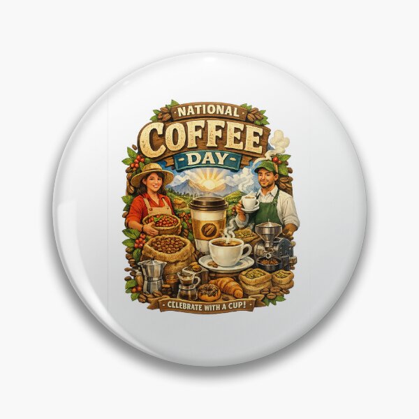 Item preview, Celebrate National Coffee Day with a Cup designed and sold by an9beac.