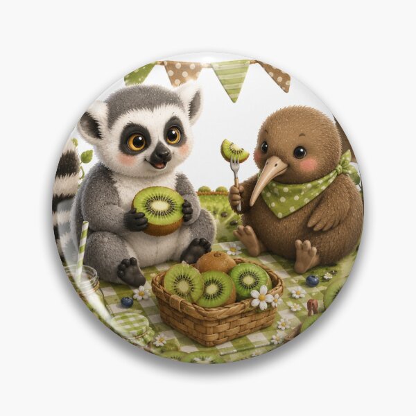 Item preview, Fruit picinc friends designed and sold by QuirkNest Studio .
