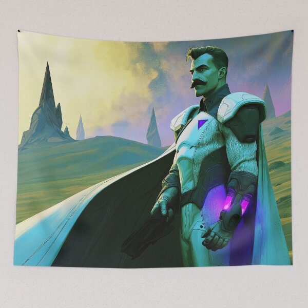 Item preview, Go West The Future is Cyber Here designed and sold by JaimeLikes.