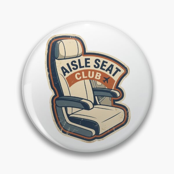 Item preview, Retro Aisle Seat Club Ovel Edition- Laptop & Suitcase Stickers for Travelers designed and sold by asumintjapan1.