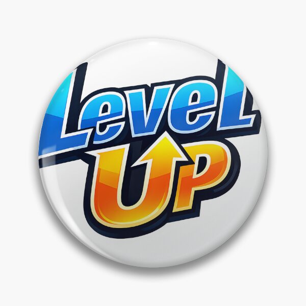 Item preview, level up designed and sold by Black-White-art.