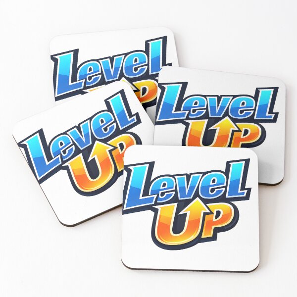 Item preview, level up designed and sold by Black-White-art.