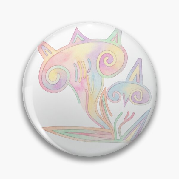 Item preview, Korean Traditional Pastel Abstract Floral Watercolor Pattern designed and sold by Yiruda-Art.