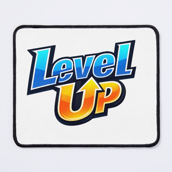 Item preview, level up designed and sold by Black-White-art.