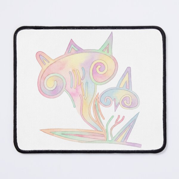 Item preview, Korean Traditional Pastel Abstract Floral Watercolor Pattern designed and sold by Yiruda-Art.