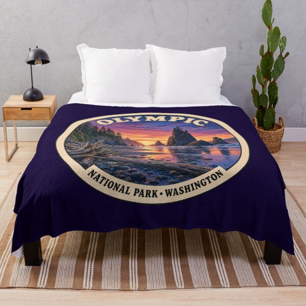 Item preview, Olympic National Park Washington Sunset with Hidden Bigfoot designed and sold by Swanny's Custom T-shirt and Gift Designs.