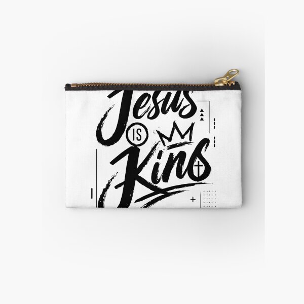 Item preview, Jesus Is King Typography T-Shirt Design designed and sold by ucpstudio.