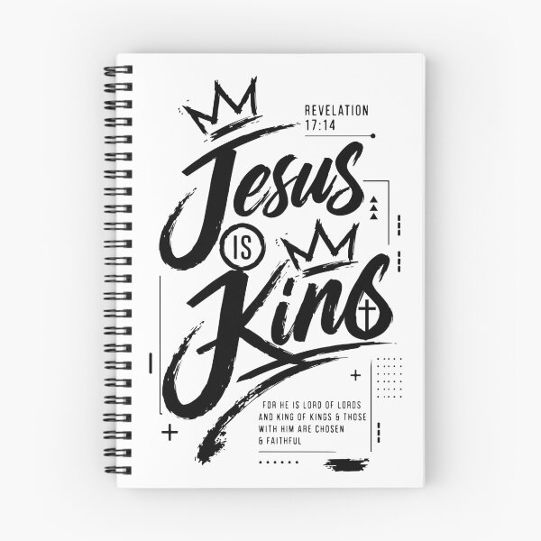 Item preview, Jesus Is King Typography T-Shirt Design designed and sold by ucpstudio.