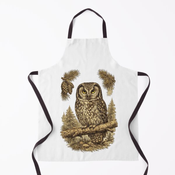 Item preview, Boreal Owl Silent Forest Hunter designed and sold by KrungiT Design .