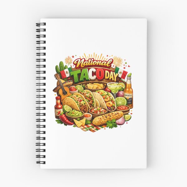 Item preview, National Taco Day Cute Retro Taco Fiesta Illustration designed and sold by an9beac.