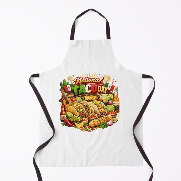 Item preview, National Taco Day Cute Retro Taco Fiesta Illustration designed and sold by an9beac.