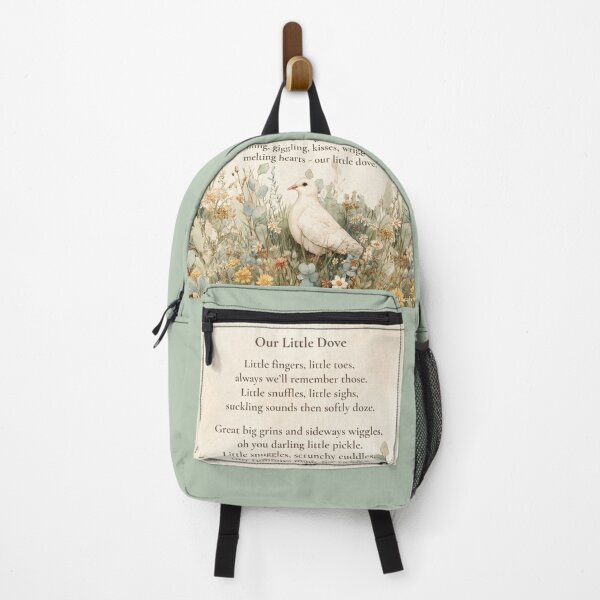 Item preview, Our Little Dove | Baby Poem Wall Art | Christian Nursery Print designed and sold by Bound for Wonder.