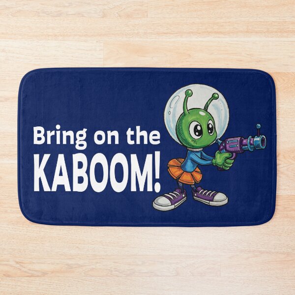 Item preview, Bring on the Kaboom Alien designed and sold by Silvered-Wings.