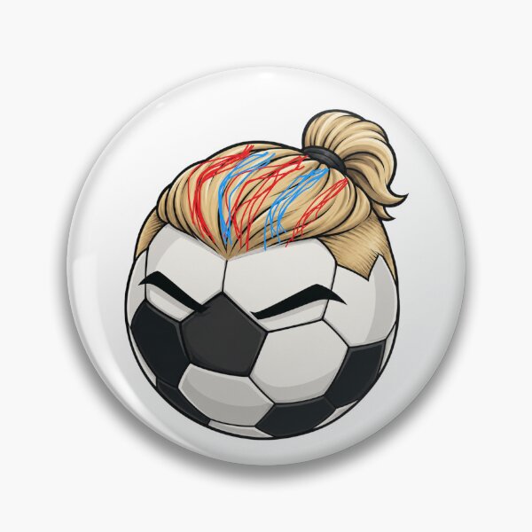 Item preview, Ro-Row-Row Soccer Ball Hairstyle Cartoon designed and sold by Majnon8bp.
