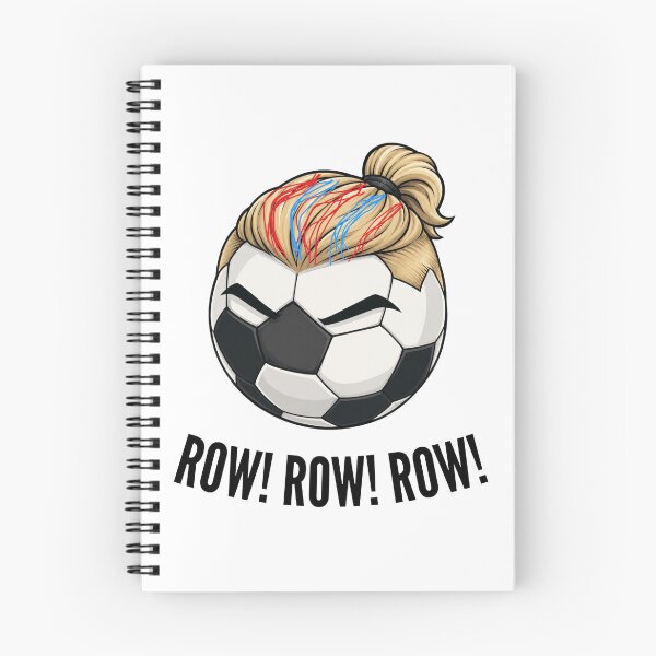 Item preview, Ro-Row-Row Soccer Ball Hairstyle Cartoon designed and sold by Majnon8bp.