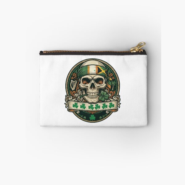 Item preview, St Patricks Day Irish Rasta Skullskull humor designed and sold by ArtDesignTp.