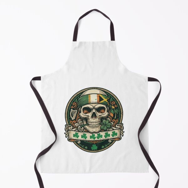 Item preview, St Patricks Day Irish Rasta Skullskull humor designed and sold by ArtDesignTp.