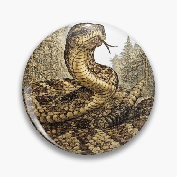 Item preview, Timber Rattlesnake Ready to Strike designed and sold by KrungiT Design .