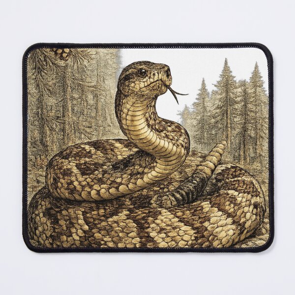 Item preview, Timber Rattlesnake Ready to Strike designed and sold by KrungiT Design .