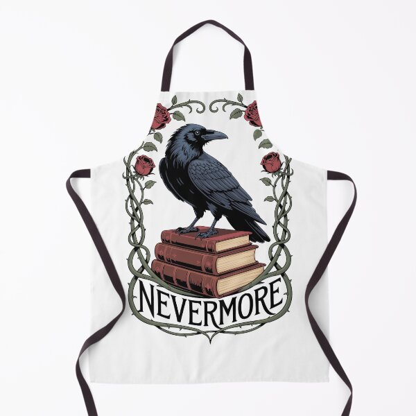 Item preview, Gothic Raven on Books with Roses designed and sold by NightSpell.