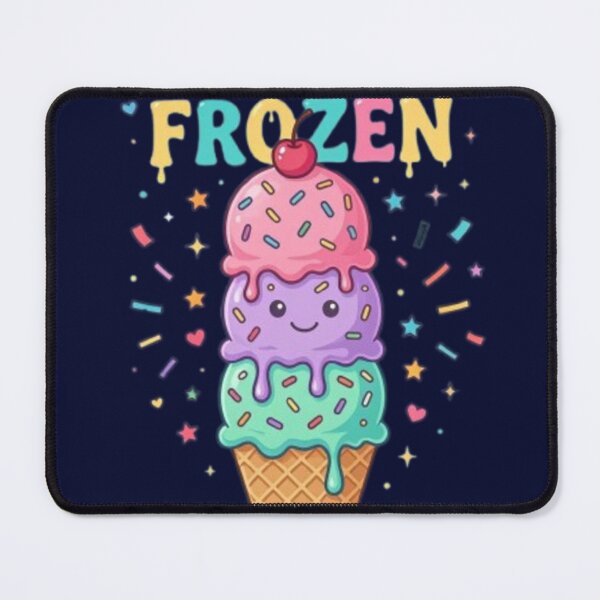 Item preview, Smile Served Frozen | National Ice Cream Day Cute Ice Cream T-Shirt | Colorful Summer Dessert Design | Kawaii Ice Cream Cone | Fun Sweet Treat Graphic designed and sold by HopeAndHustle.