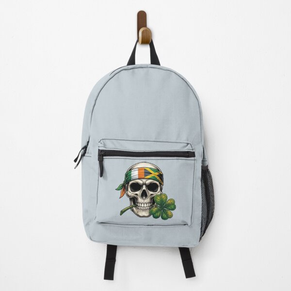 Item preview, Funny St Patricks Day Irish Rasta skull party graphic designed and sold by ArtDesignTp.
