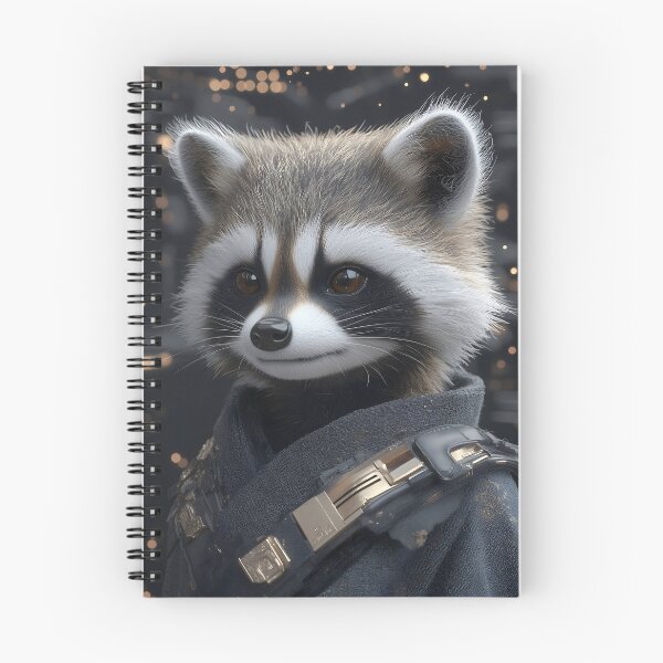 Item preview, Raccoon Cyberpunk Guardian Animal Night City Glow designed and sold by mildaclairmo.