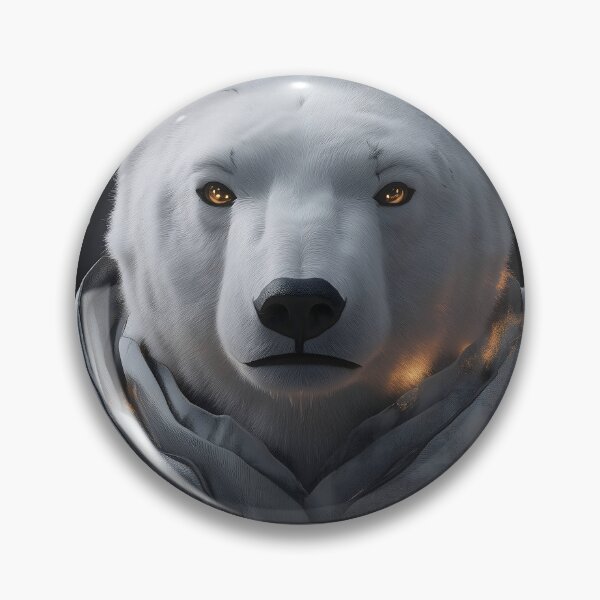 Item preview, Polar Bear Arctic Cyber Explorer Snow Guardian designed and sold by mildaclairmo.