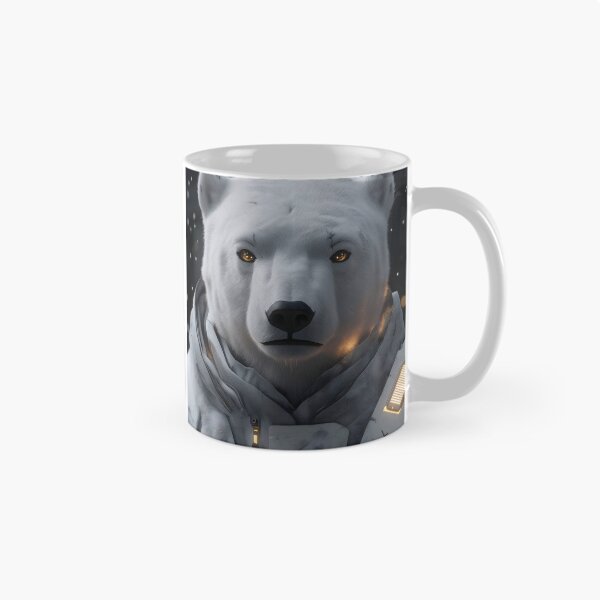 Item preview, Polar Bear Arctic Cyber Explorer Snow Guardian designed and sold by mildaclairmo.