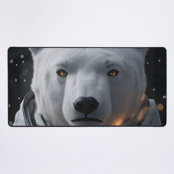 Item preview, Polar Bear Arctic Cyber Explorer Snow Guardian designed and sold by mildaclairmo.