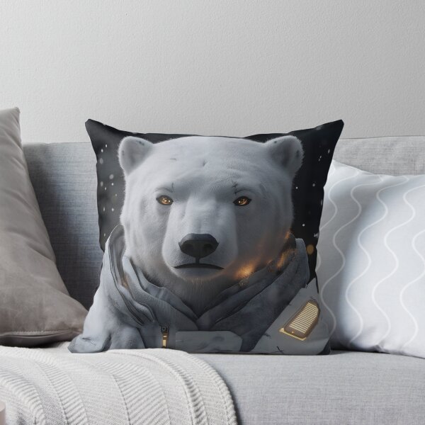 Item preview, Polar Bear Arctic Cyber Explorer Snow Guardian designed and sold by mildaclairmo.