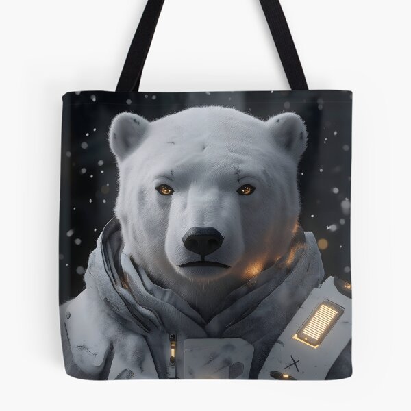 Item preview, Polar Bear Arctic Cyber Explorer Snow Guardian designed and sold by mildaclairmo.