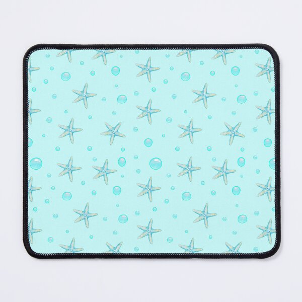 Item preview, Sea animal Blue Watercolor Starfish Ocean Sea Bubbles Minimalist Aesthetic designed and sold by Art IN Pack.