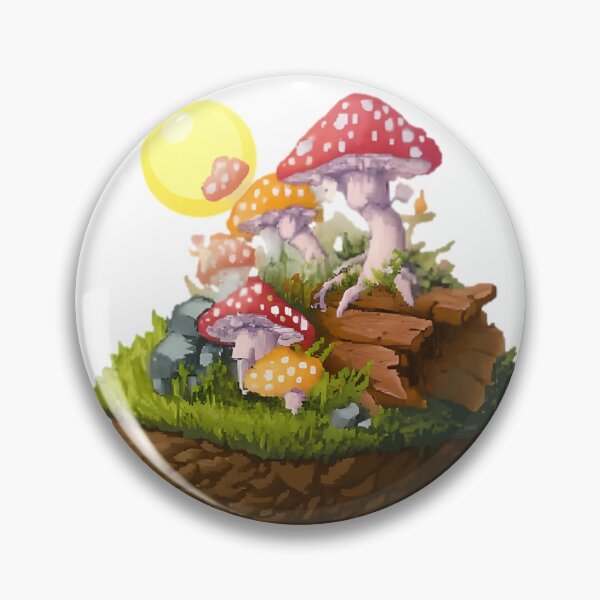 Item preview, Floating Mushroom Island Fantasy Art Surreal Nature Design Graphic Tee Gift T-shirt designed and sold by TDZCOLLECTION.