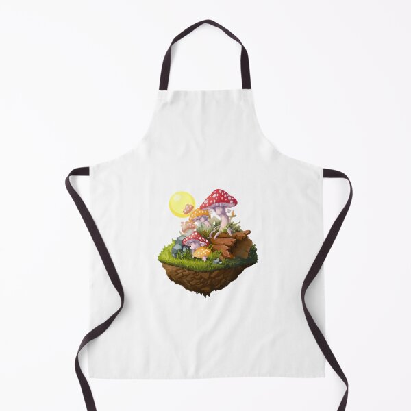 Item preview, Floating Mushroom Island Fantasy Art Surreal Nature Design Graphic Tee Gift T-shirt designed and sold by TDZCOLLECTION.
