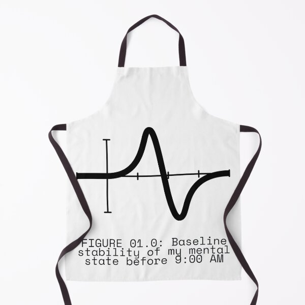 Item preview, FIGURE 01.0: Baseline stability of my mental state before 9:00 AM designed and sold by TheRulingPen.