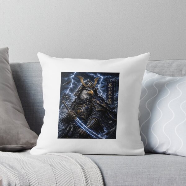Item preview, Storm Eagle Samurai Warrior Art designed and sold by Rogue Heart Collective™.