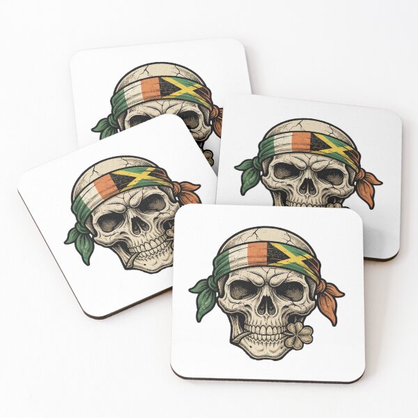 Item preview, funny st patricks Day rasta shamrock designed and sold by ArtDesignTp.