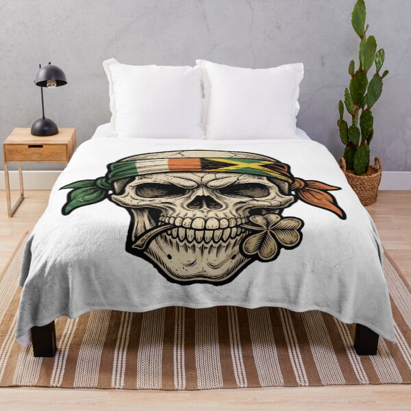Item preview, funny st patricks Day rasta shamrock designed and sold by ArtDesignTp.