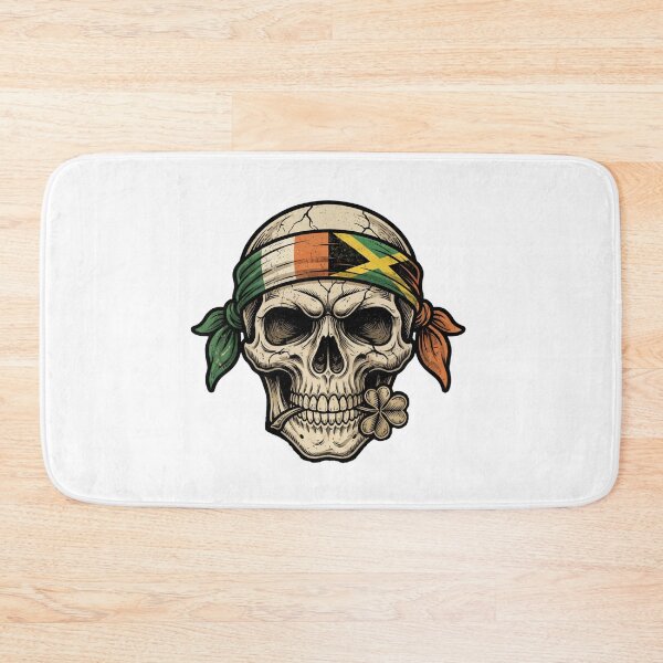 Item preview, funny st patricks Day rasta shamrock designed and sold by ArtDesignTp.