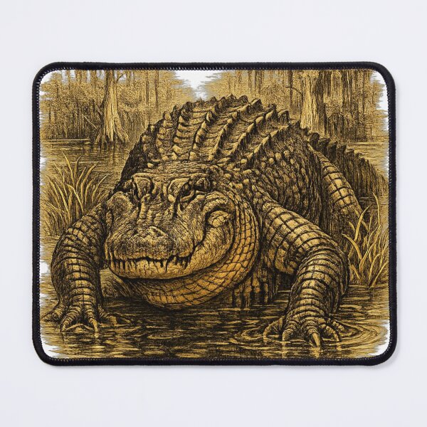 Item preview, American Alligator Swamp Ambush designed and sold by KrungiT Design .