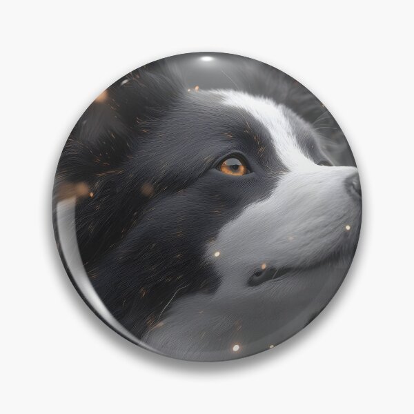 Item preview, Border Collie Dog Snowy Fur Loyal Winter Glow designed and sold by mildaclairmo.