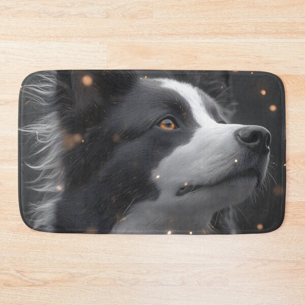Item preview, Border Collie Dog Snowy Fur Loyal Winter Glow designed and sold by mildaclairmo.