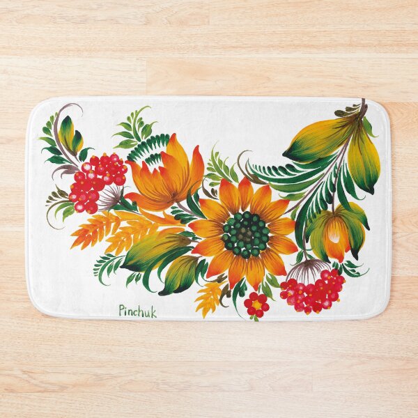 Item preview, A spray of flowers with a sunflower and viburnum designed and sold by MALVA UA.