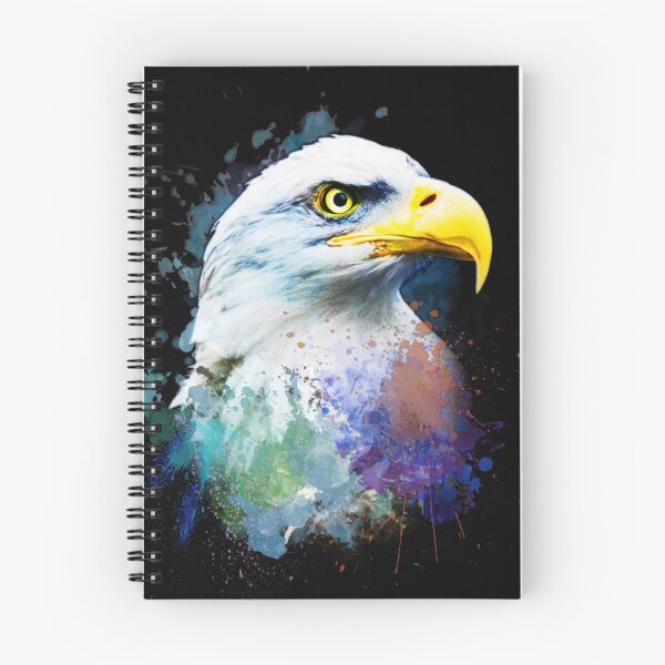 Item preview, Abstract Eagle Head Paint Splash Art designed and sold by StyleBloomes.