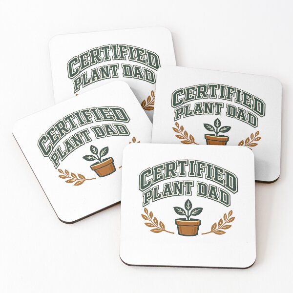 Item preview, Certified Plant Dad designed and sold by Artify Walls.